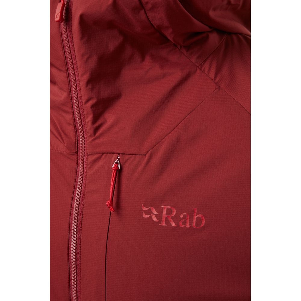 Rab VR Summit Jacket Oxblood Red QVR-65-OR jassen online bestellen bij Kathmandu Outdoor & Travel
