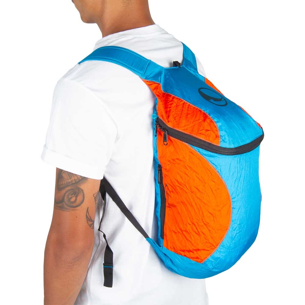 Ticket to the Moon Mini Backpack Premium Orange/Blue TMBP3935 dagrugzakken online bestellen bij Kathmandu Outdoor & Travel