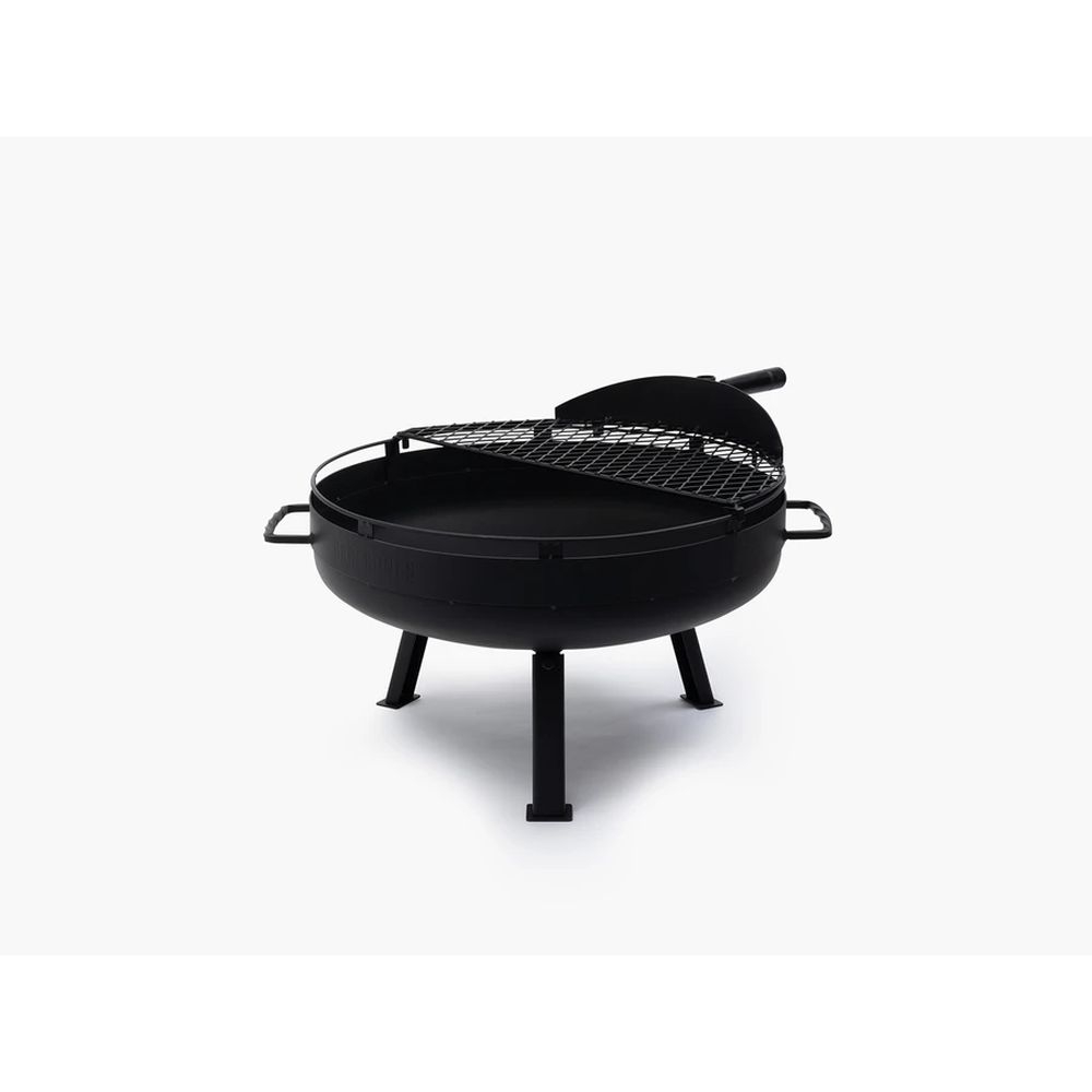 Barebones Barebones Cowboy Firepit Grill Small CKW-440 koken Barebones Cowboy Firepit Grill Small Black CKW-440 koken online bestellen bij Kathmandu Outdoor & Travel