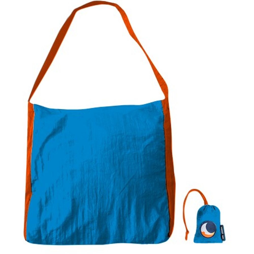 Ticket to the Moon Eco Bag Medium Aqua/Orange TMEBM1535 tassen online bestellen bij Kathmandu Outdoor & Travel