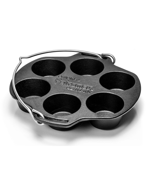 Petromax Gietijzeren Muffinpan Black Petromax Gietijzeren Muffinpan Black