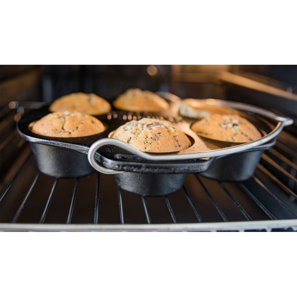 Petromax Petromax Gietijzeren Muffinpan MF6 koken Petromax Gietijzeren Muffinpan Black MF6 koken online bestellen bij Kathmandu Outdoor & Travel