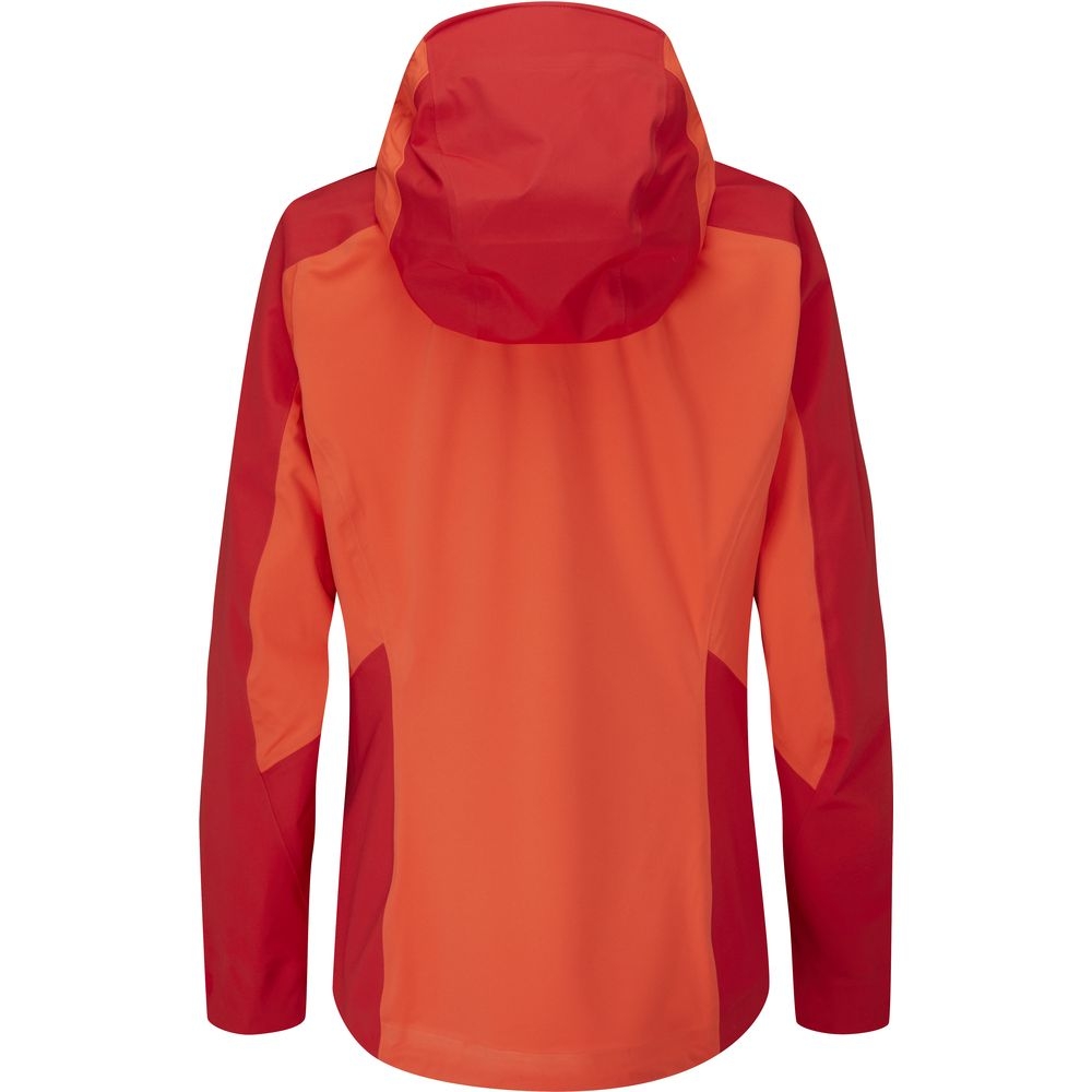 Rab Rab Kinetic Alpine 2.0 Jacket Women's QWG-70-GF jassen Rab Kinetic Alpine 2.0 Jacket Women's Red Grapefruit QWG-70-GF jassen online bestellen bij Kathmandu Outdoor & Travel