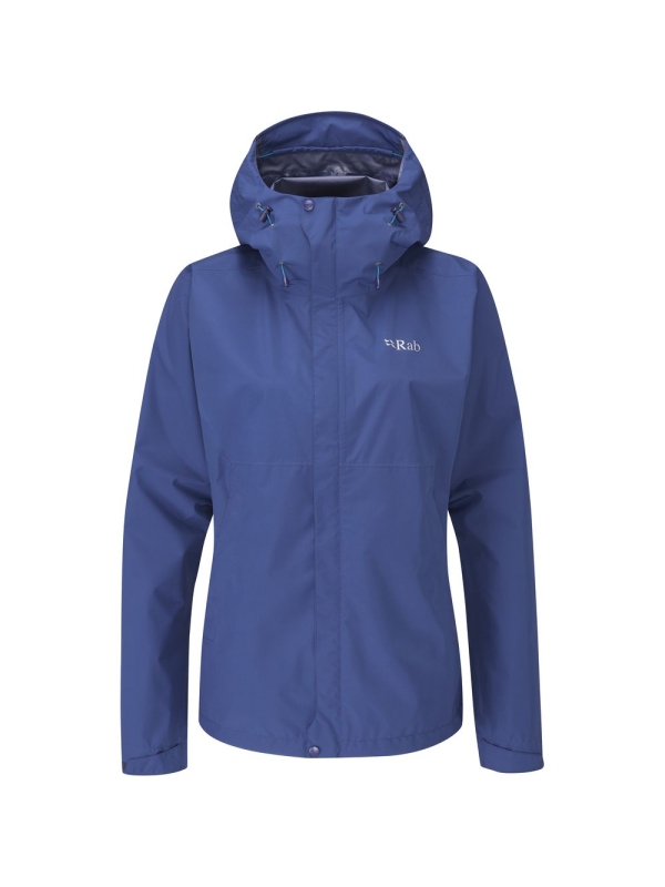 Rab Downpour Eco Jacket Women's Nightfall Blue Rab Downpour Eco Jacket Women's Nightfall Blue