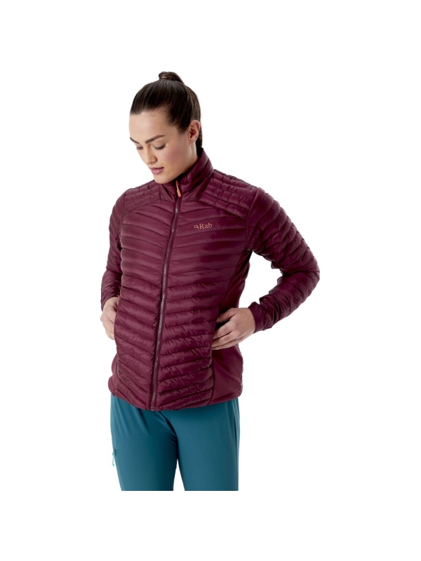 Rab Cirrus Flex 2.0 Jacket Women's Deep Heather Rab Cirrus Flex 2.0 Jacket Women's Deep Heather