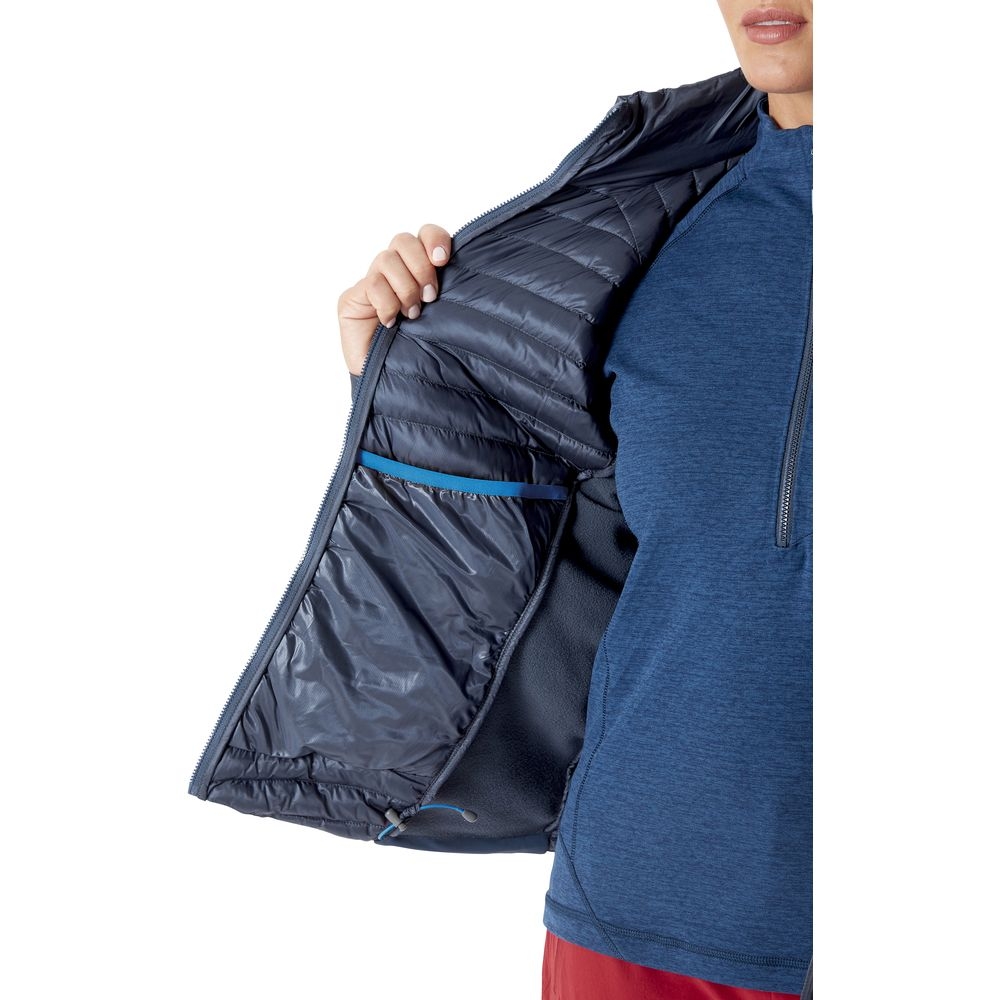 Rab Cirrus Flex 2.0 Jacket Women's  Steel QIO-75-ST jassen online bestellen bij Kathmandu Outdoor & Travel