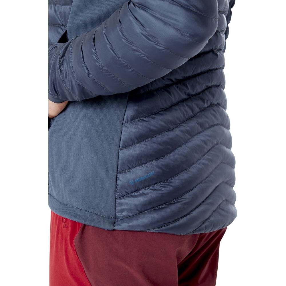 Rab Cirrus Flex 2.0 Jacket Women's  Steel QIO-75-ST jassen online bestellen bij Kathmandu Outdoor & Travel