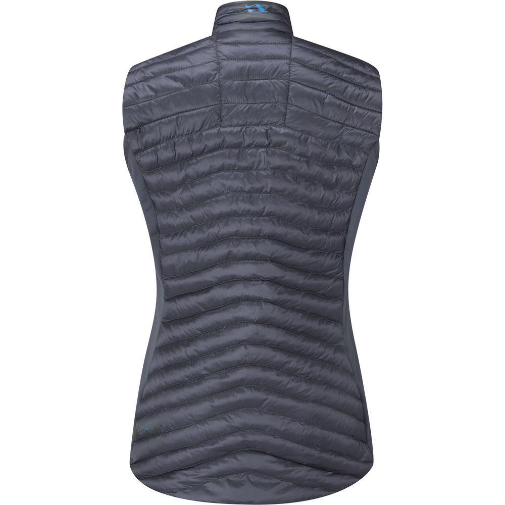 Rab Rab Cirrus Flex 2.0 Vest Women's QIO-77-ST jassen Rab Cirrus Flex 2.0 Vest Women's Steel QIO-77-ST jassen online bestellen bij Kathmandu Outdoor & Travel