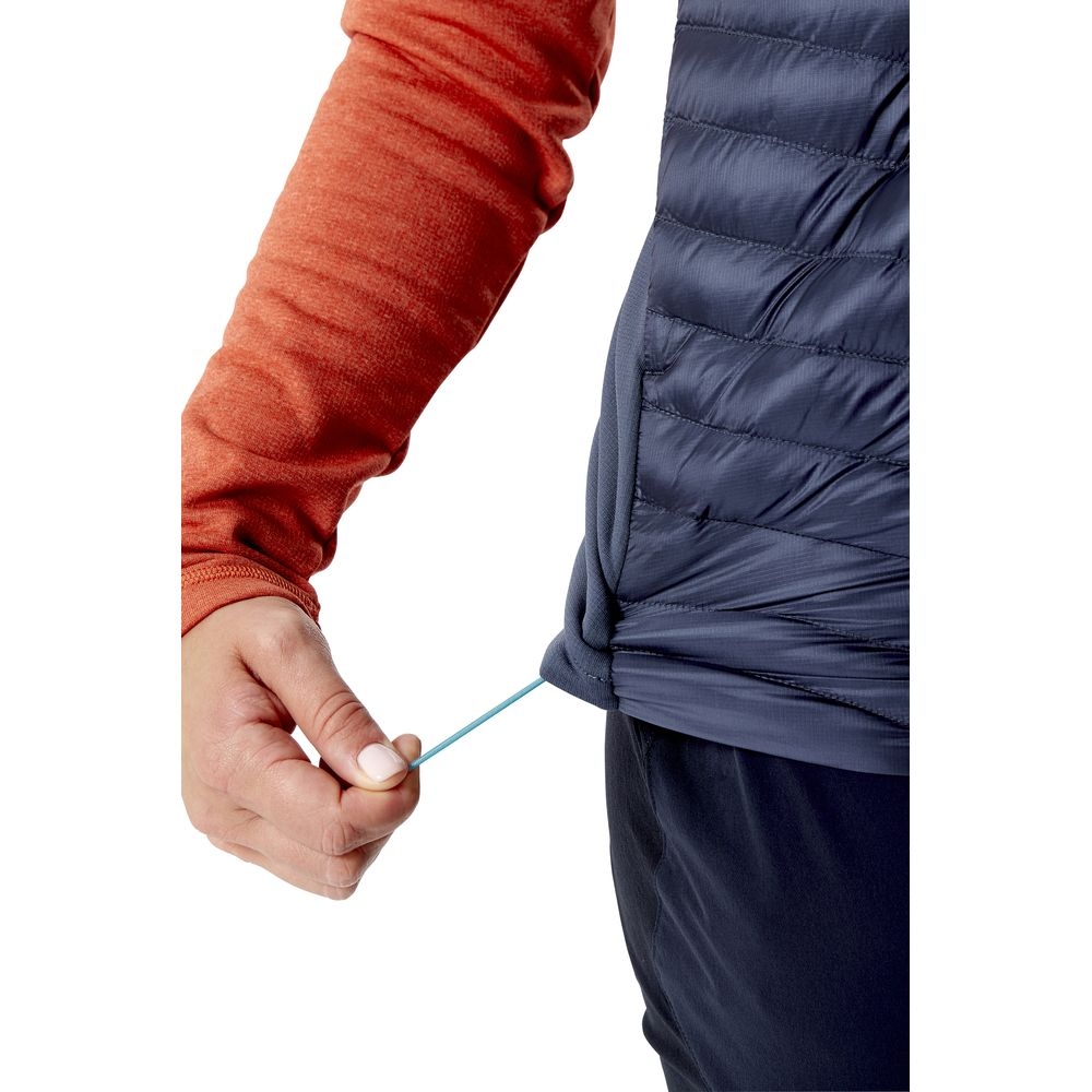 Rab Rab Cirrus Flex 2.0 Vest Women's QIO-77-ST jassen Rab Cirrus Flex 2.0 Vest Women's Steel QIO-77-ST jassen online bestellen bij Kathmandu Outdoor & Travel