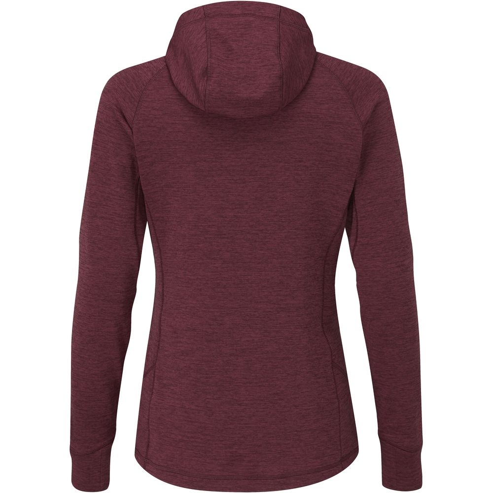 Rab Nexus  Jacket Hoody Women's Deep Heather QFE-69-HD fleeces en truien online bestellen bij Kathmandu Outdoor & Travel