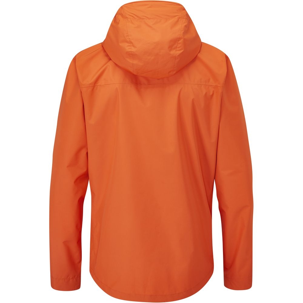 Rab Rab Downpour Eco Jacket QWG-82-FC jassen Rab Downpour Eco Jacket Firecracker QWG-82-FC jassen online bestellen bij Kathmandu Outdoor & Travel