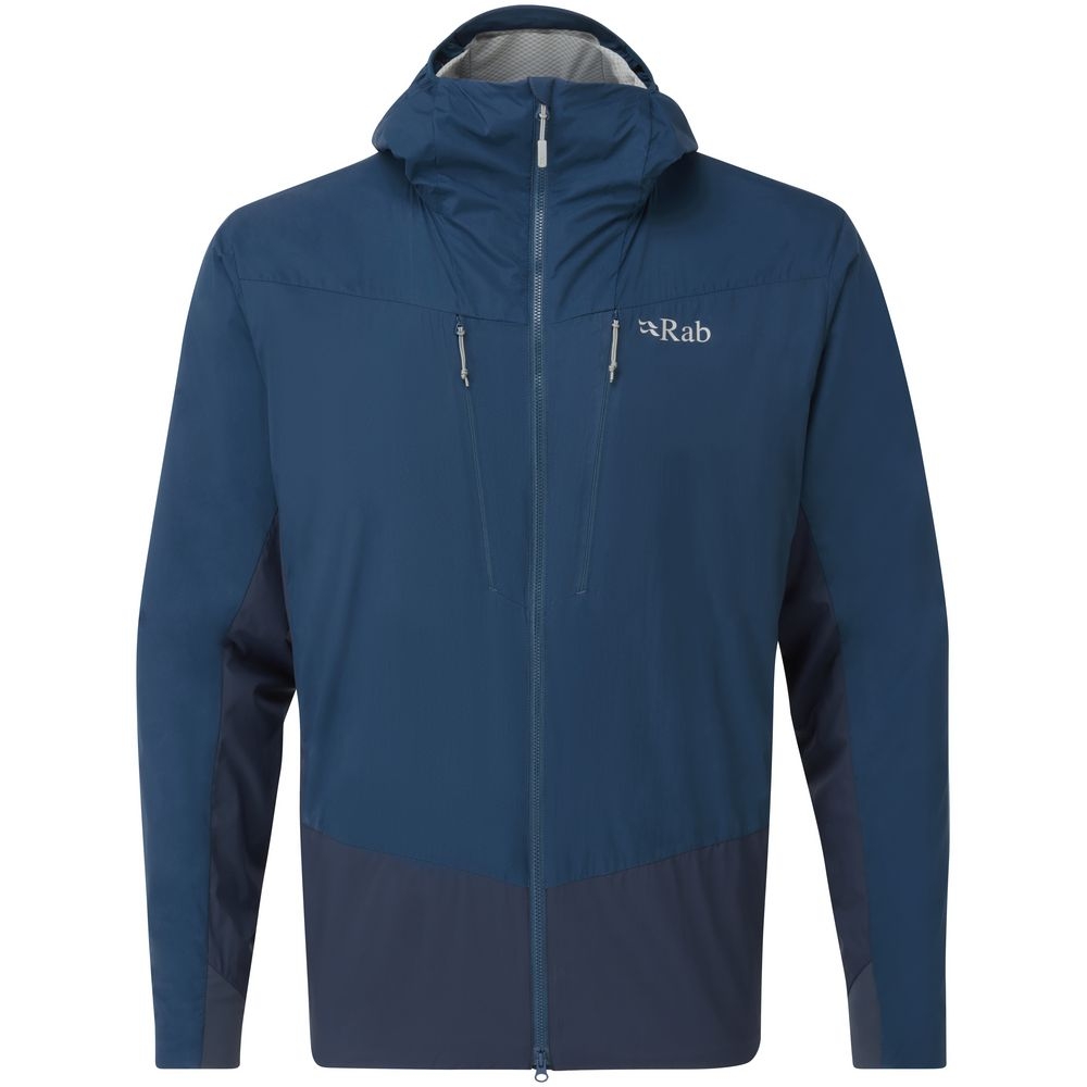 Rab VR Alpine Light Jacket Deep Ink/Ink QVR-69-DI jassen online bestellen bij Kathmandu Outdoor & Travel