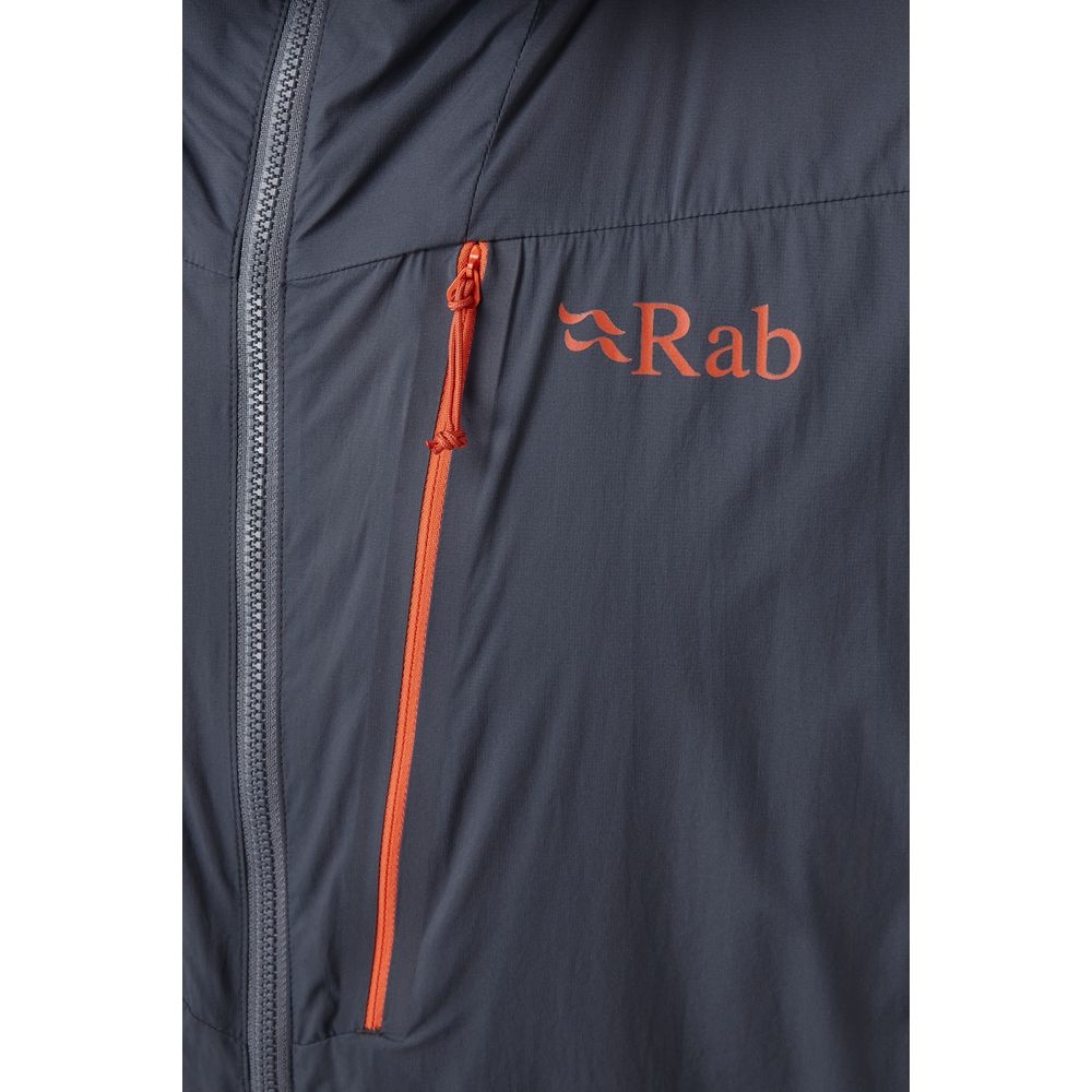 Rab VR Alpine Light Jacket Steel QVR-69-ST jassen online bestellen bij Kathmandu Outdoor & Travel
