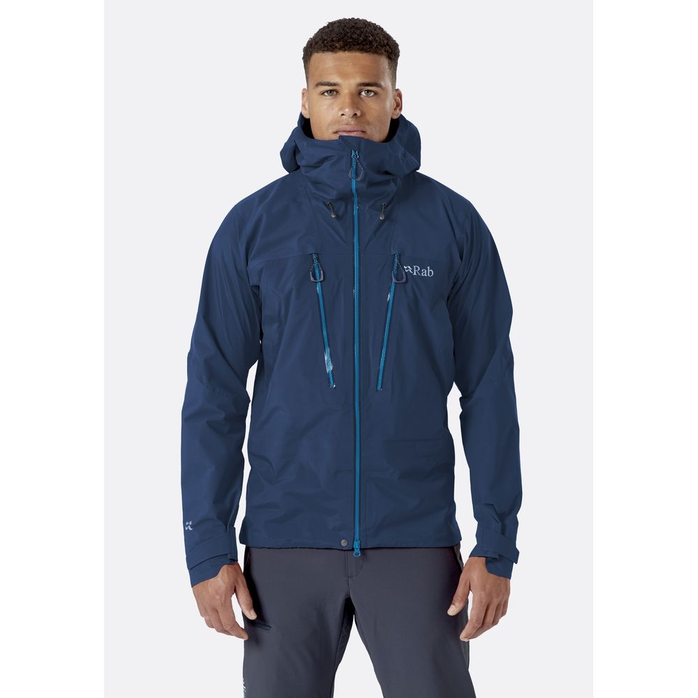 Rab Rab Latok GTX Jacket QWG-61-IK jassen Rab Latok GTX Jacket Ink QWG-61-IK jassen online bestellen bij Kathmandu Outdoor & Travel