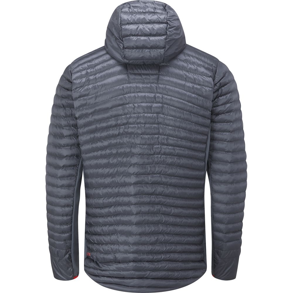 Rab Rab Cirrus Flex 2.0 Hoody QIO-68-ST jassen Rab Cirrus Flex 2.0 Hoody Steel QIO-68-ST jassen online bestellen bij Kathmandu Outdoor & Travel