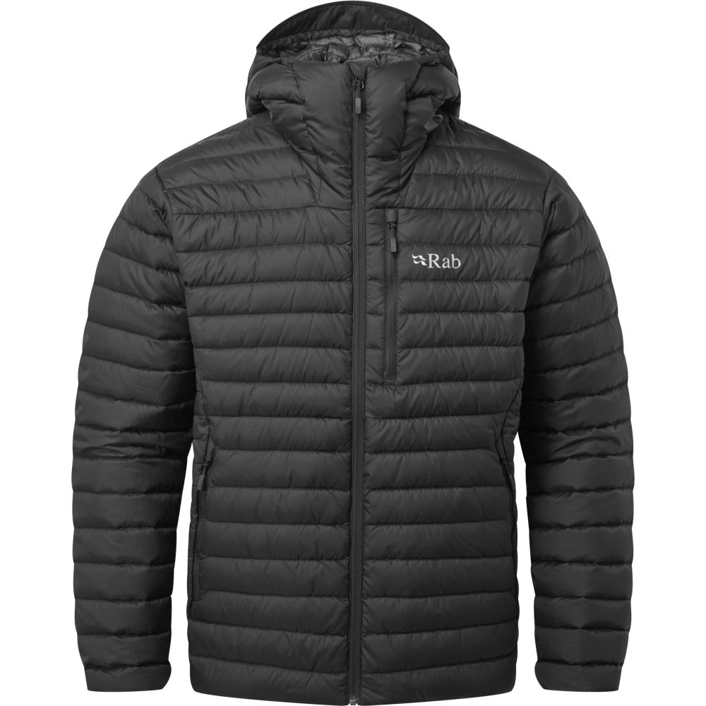 Rab Microlight Alpine Jacket  Black QDB-12-BL jassen online bestellen bij Kathmandu Outdoor & Travel