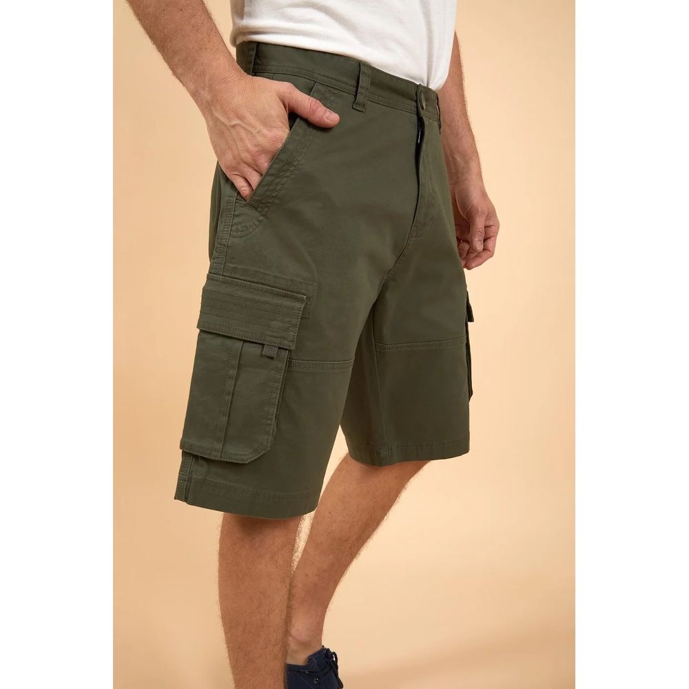 Weird Fish Weird Fish Rigney Organic Cargo Shorts 18393-711 broeken Weird Fish Rigney Organic Cargo Shorts Dark Olive 18393-711 broeken online bestellen bij Kathmandu Outdoor & Travel