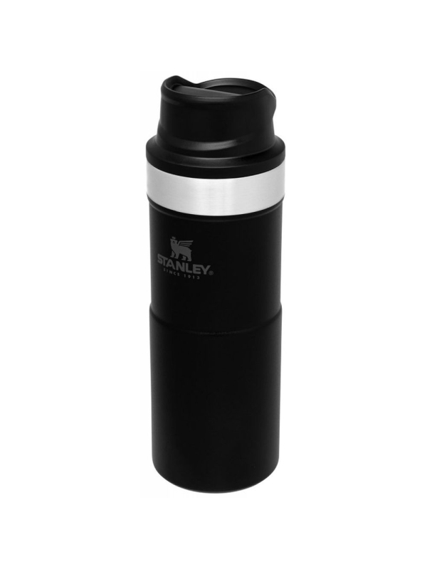 Stanley The Trigger-Action Travel Mug 0,35L Matte Black Stanley The Trigger-Action Travel Mug 0,35L Matte Black