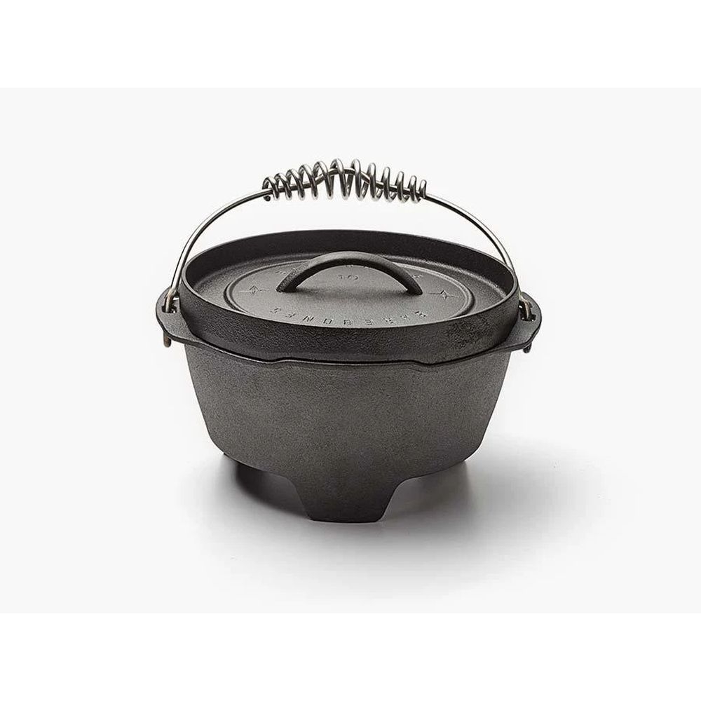 Barebones Barebones Dutch Oven Classic 10'' CKW-307 koken Barebones Dutch Oven Classic 10'' Black CKW-307 koken online bestellen bij Kathmandu Outdoor & Travel