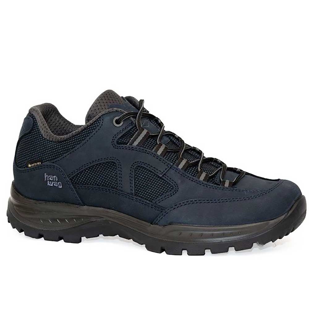 Hanwag Hanwag Gritstone II GTX 201500-007064 wandelschoenen heren Hanwag Gritstone II GTX Navy/Asphalt 201500-007064 wandelschoenen heren online bestellen bij Kathmandu Outdoor & Travel