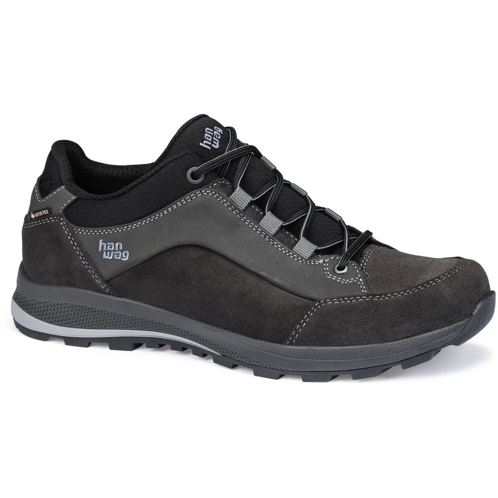 Hanwag Hanwag Banks Low GTX 203500-064012 wandelschoenen heren Hanwag Banks Low GTX Asphalt/Black 203500-064012 wandelschoenen heren online bestellen bij Kathmandu Outdoor & Travel