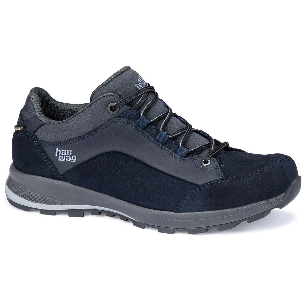 Hanwag Hanwag Banks Low Lady GTX 203501-007064 wandelschoenen dames Hanwag Banks Low Lady GTX Navy Asphalt 203501-007064 wandelschoenen dames online bestellen bij Kathmandu Outdoor & Travel