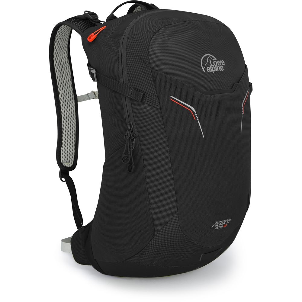 Lowe Alpine Airzone Active 22 Black FTF-17-BL-22 dagrugzakken online bestellen bij Kathmandu Outdoor & Travel
