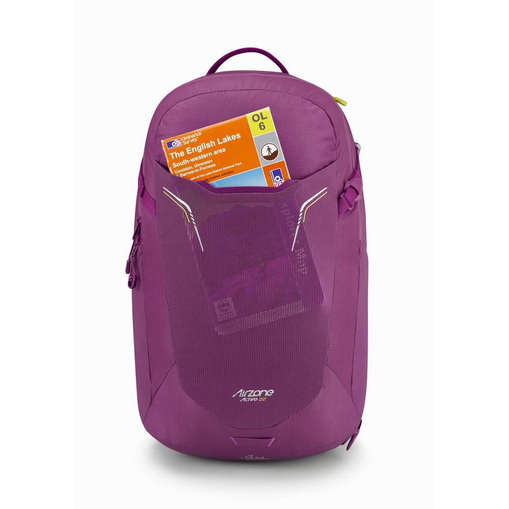 Lowe Alpine Airzone Active 22 Grape FTF-17-GP-22 dagrugzakken online bestellen bij Kathmandu Outdoor & Travel