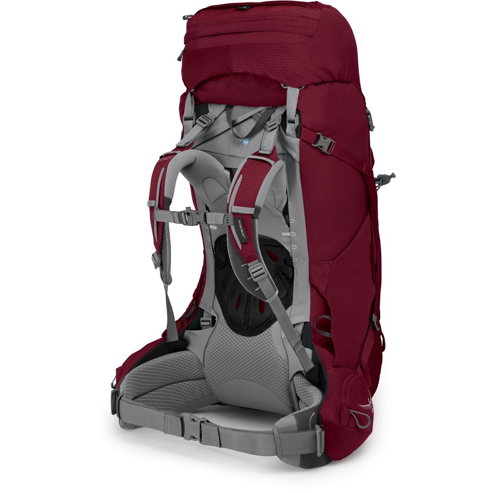 Osprey Osprey Ariel 65 XS/S Women's 10002882 trekkingrugzakken Osprey Ariel 65 XS/S Women's Claret Red 10002882 trekkingrugzakken online bestellen bij Kathmandu Outdoor & Travel
