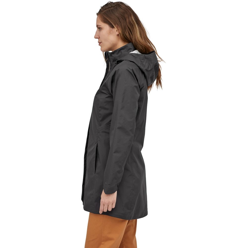 Patagonia Patagonia Torrentshell 3L City Coat Women's 27119-BLK jassen Patagonia Torrentshell 3L City Coat Women's Black 27119-BLK jassen online bestellen bij Kathmandu Outdoor & Travel