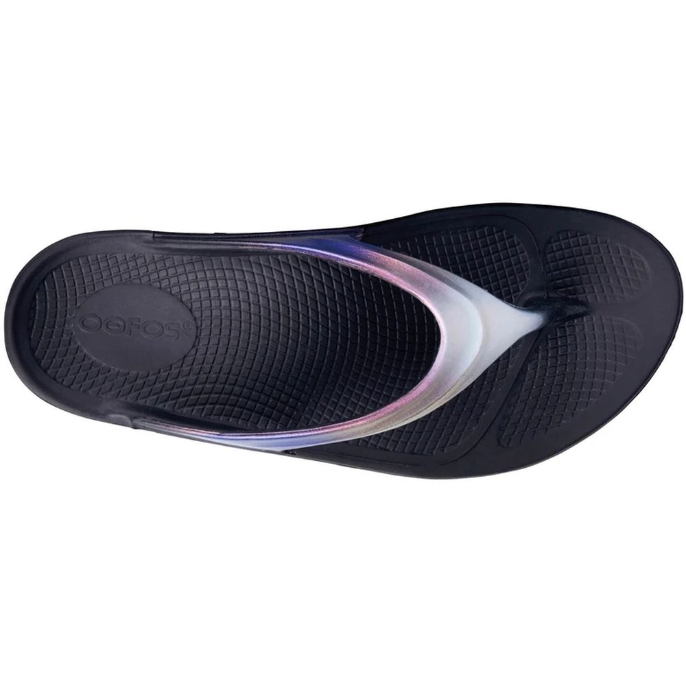 Oofos Oofos OOlala Luxe Women's 1401-CALY slippers Oofos OOlala Luxe Women's Calypso 1401-CALY slippers online bestellen bij Kathmandu Outdoor & Travel