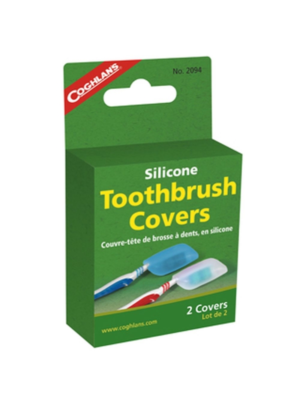 Coghlans Siliconen Tandenborstel Dop 2 stuks ONE Coghlans Siliconen Tandenborstel Dop 2 stuks ONE