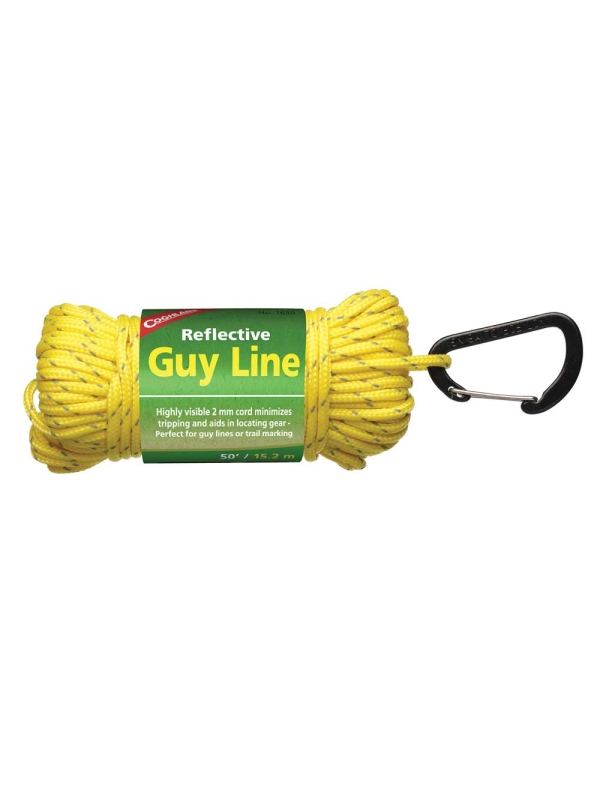 Coghlans Reflective Guyline 15m x 2mm Coghlans Reflective Guyline 15m x 2mm