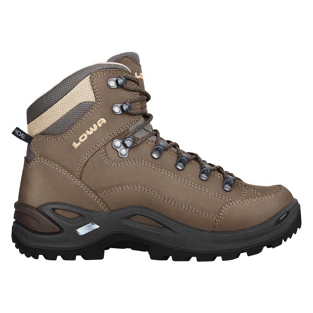 Lowa Lowa Renegade LL Mid Women's 320845-0925 wandelschoenen dames Lowa Renegade LL Mid Women's stone 320845-0925 wandelschoenen dames online bestellen bij Kathmandu Outdoor & Travel