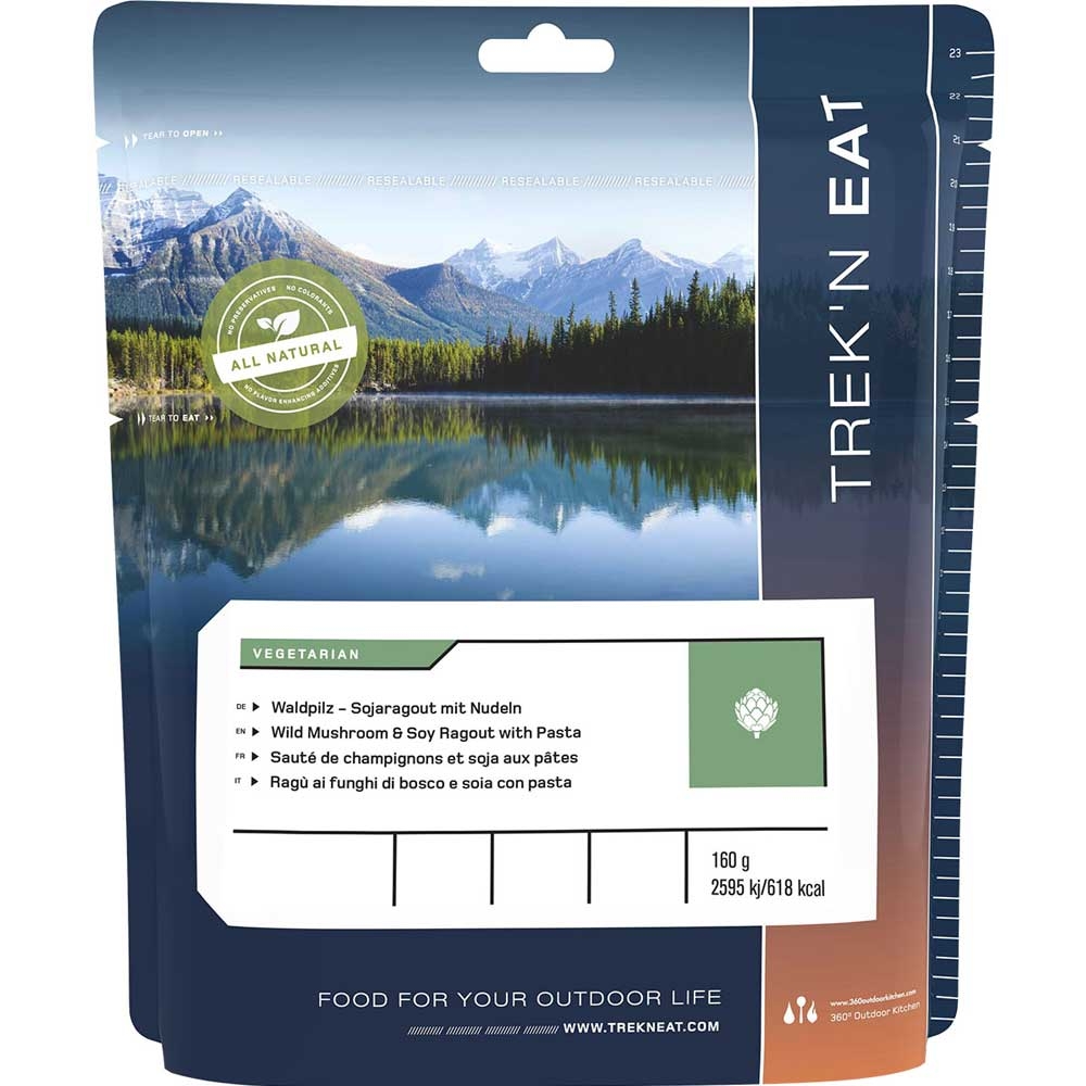 Trek n Eat Trek n Eat Wild Mushrooms Ragout with Noodles TR30404030 maaltijden en voedsel Trek n Eat Wild Mushrooms Ragout with Noodles TR30404030 maaltijden en voedsel online bestellen bij Kathmandu Outdoor & Travel