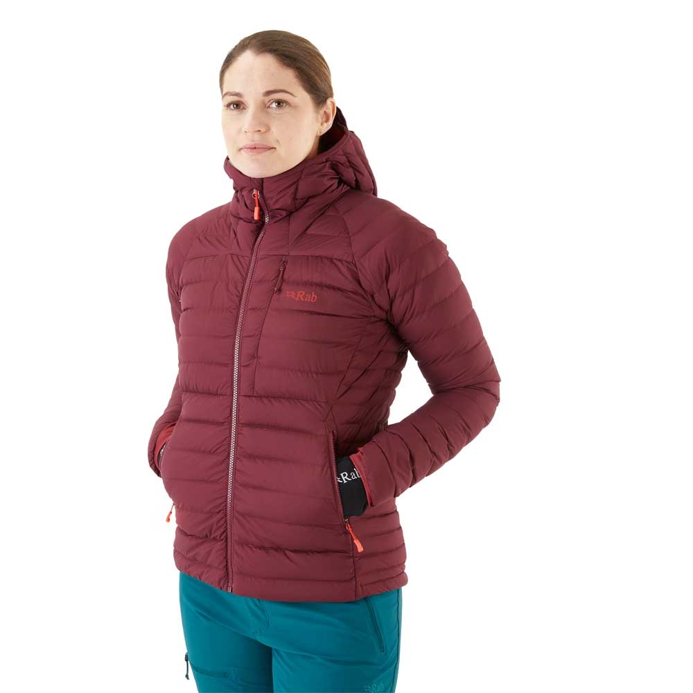 Rab Rab Infinity Microlight Jacket Women's QDB-23-DEH jassen Rab Infinity Microlight Jacket Women's Deep Heather QDB-23-DEH jassen online bestellen bij Kathmandu Outdoor & Travel