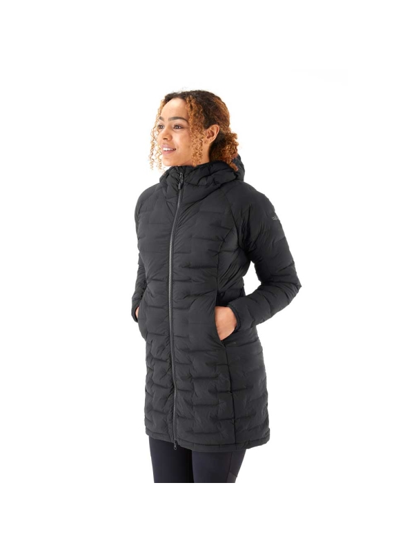 Rab Cubit Stretch Down Parka Women's Ebony Rab Cubit Stretch Down Parka Women's Ebony