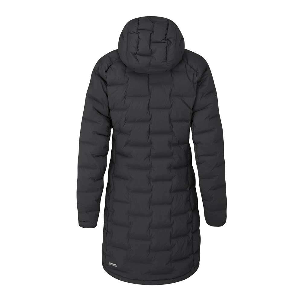 Rab Rab Cubit Stretch Down Parka Women's QDB-41-EBN jassen Rab Cubit Stretch Down Parka Women's Ebony QDB-41-EBN jassen online bestellen bij Kathmandu Outdoor & Travel