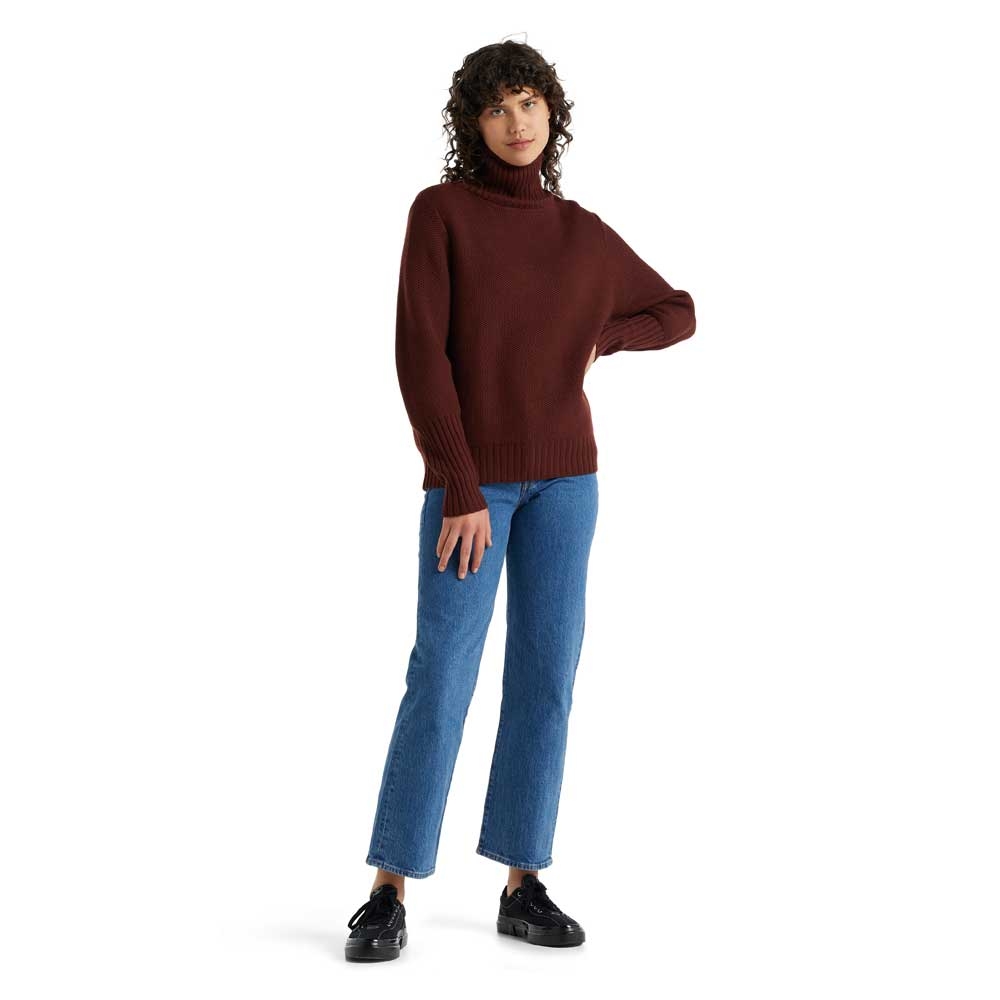 Icebreaker Icebreaker Seevista Funnel Neck Sweater Women's 0A59LI-IB064 fleeces en truien Icebreaker Seevista Funnel Neck Sweater Women's Espresso 0A59LI-IB064 fleeces en truien online bestellen bij Kathmandu Outdoor & Travel