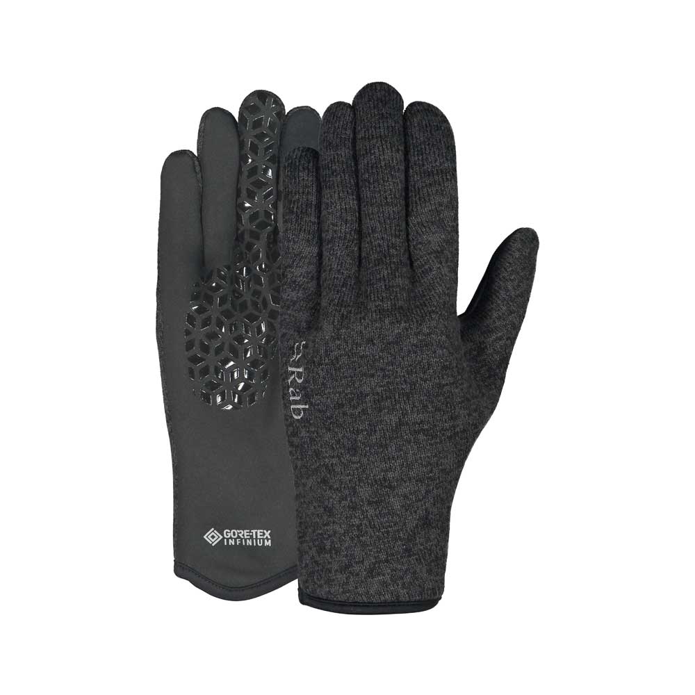 Rab Quest Infinium Gloves Antracite QAJ-13-ANT kleding accessoires online bestellen bij Kathmandu Outdoor & Travel