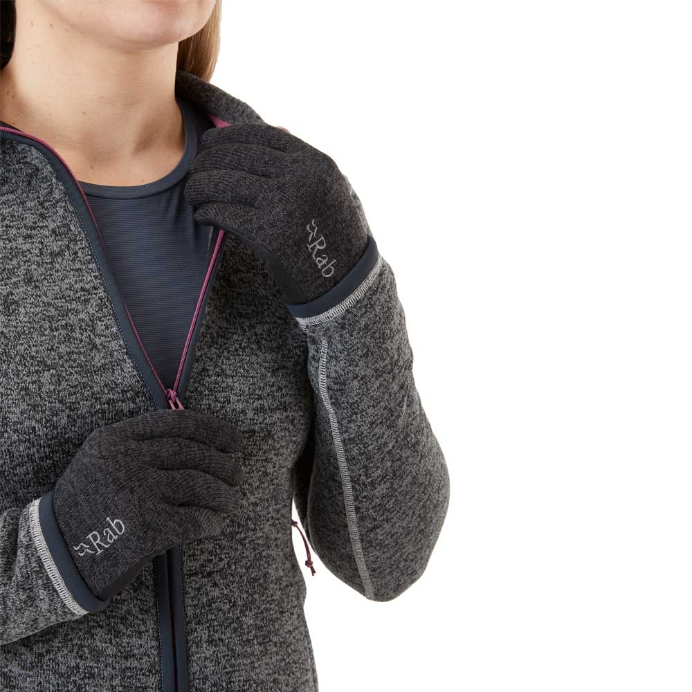 Rab Quest Infinium Gloves Women's Anthracite QAJ-15-ANT kleding accessoires online bestellen bij Kathmandu Outdoor & Travel