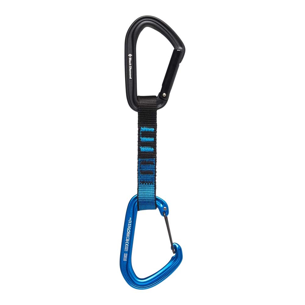 Black Diamond Black Diamond HotForge Hybrid Quickdraw 12cm BD381117-Blue karabiners en setjes Black Diamond HotForge Hybrid Quickdraw 12cm Blue BD381117-Blue karabiners en setjes online bestellen bij Kathmandu Outdoor & Travel