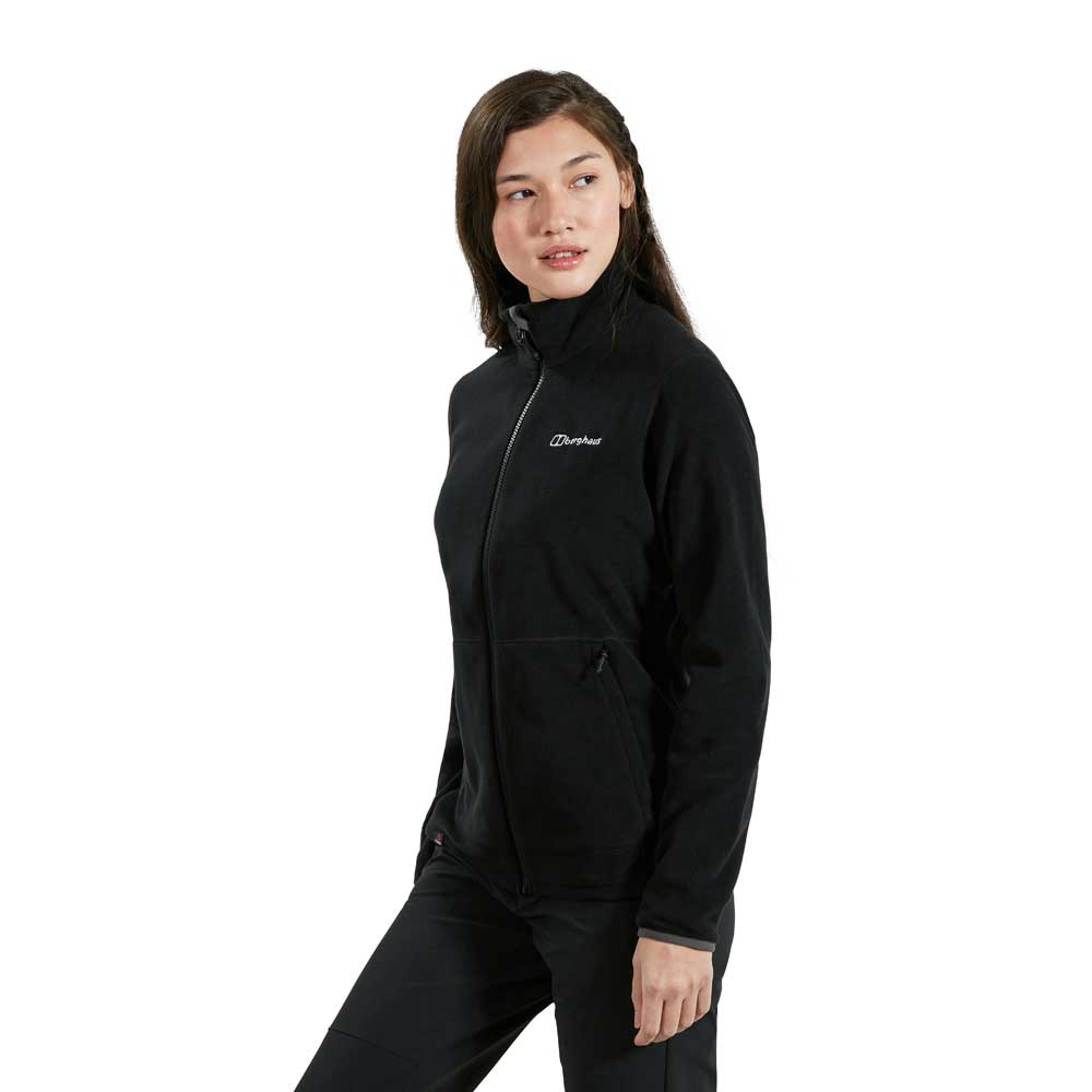 Berghaus Prism 2.0 Micro Fleece IA Women's Jet Black A001062-BP6 fleeces en truien online bestellen bij Kathmandu Outdoor & Travel
