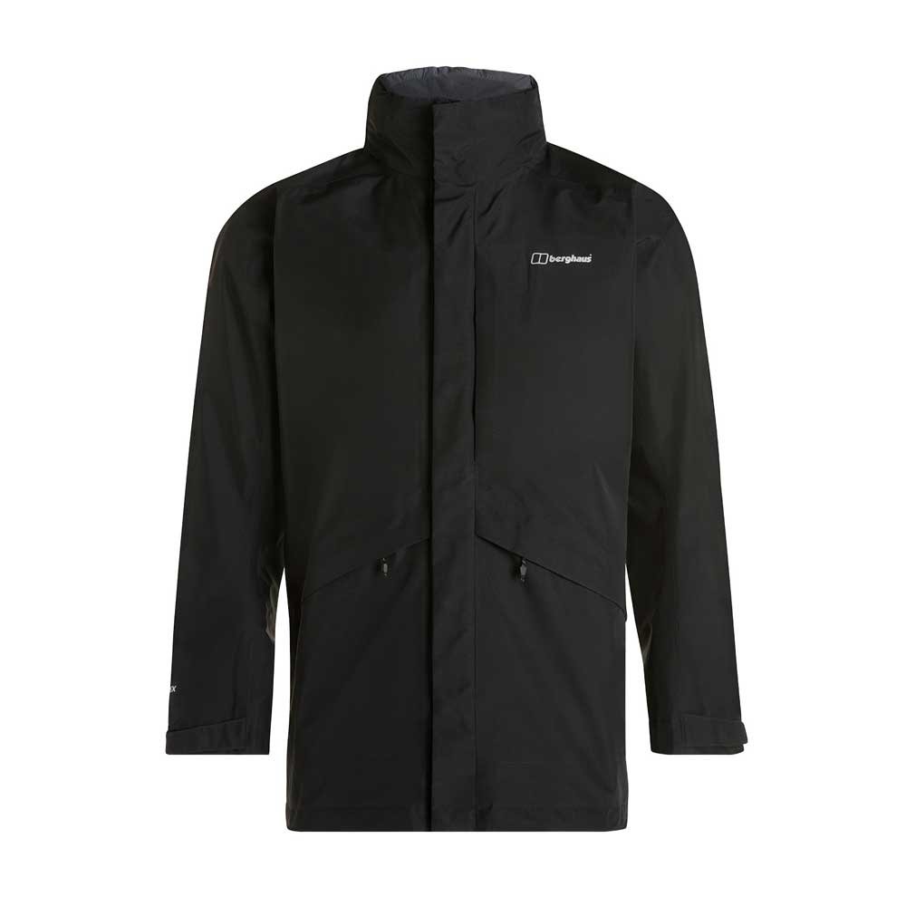 Berghaus Berghaus Highland Ridge Inter Active Jacket A000794-BP6 jassen Berghaus Highland Ridge Inter Active Jacket Black/Black A000794-BP6 jassen online bestellen bij Kathmandu Outdoor & Travel