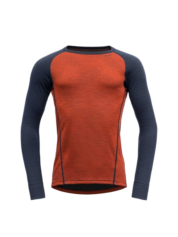 Devold  Duo Active Long Sleeve Shirt Brick/Ink