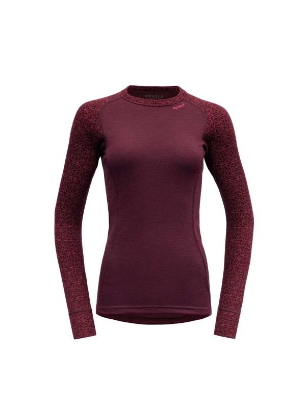 Devold Duo Active Long Sleeve Shirt Women's Port Devold Duo Active Long Sleeve Shirt Women's Port