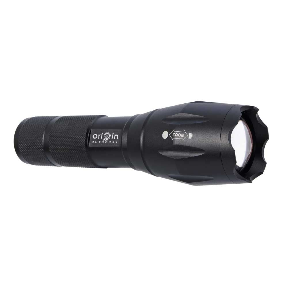 Origin Outdoor Origin Outdoor LED Flashlight 500 lumen 500505 verlichting Origin Outdoor LED Flashlight 500 lumen Zwart 500505 verlichting online bestellen bij Kathmandu Outdoor & Travel