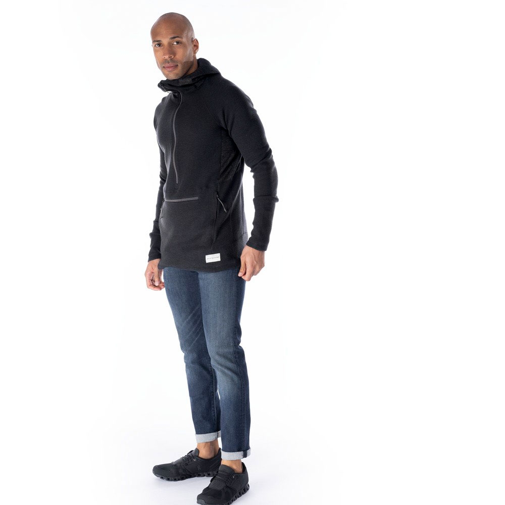 Artilect Sundown 250 1/2 Zip Black 2211206-BLK fleeces en truien online bestellen bij Kathmandu Outdoor & Travel