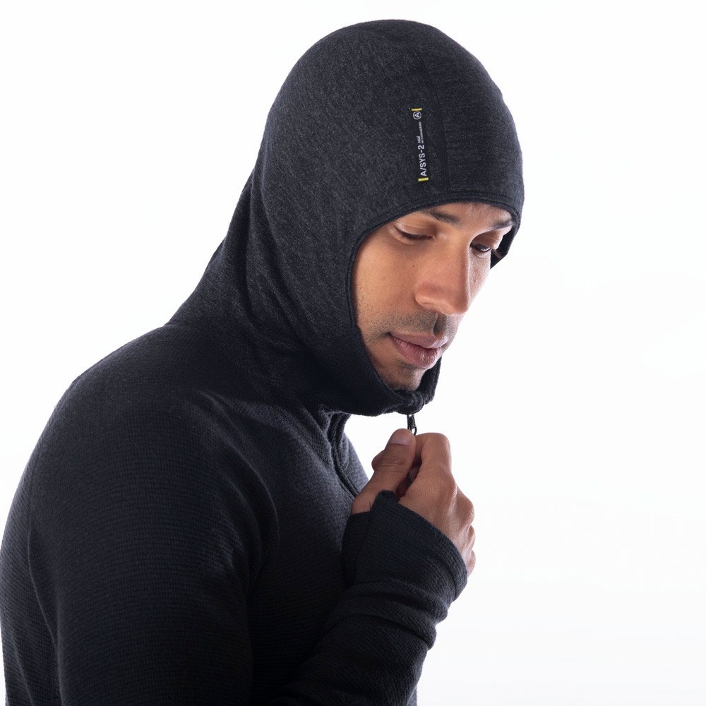 Artilect Sundown 250 1/2 Zip Black 2211206-BLK fleeces en truien online bestellen bij Kathmandu Outdoor & Travel