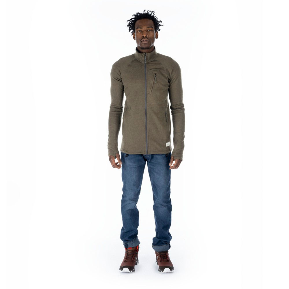 Artilect Eldorado 310 Merino Jacket Deep Olive 2211207-DPO fleeces en truien online bestellen bij Kathmandu Outdoor & Travel